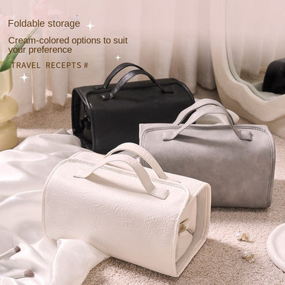 High-value Wash And Makeup Large-capacity Portable Cosmetic Bag Travel Waterproof Four-in-one Detachable Storage Bag