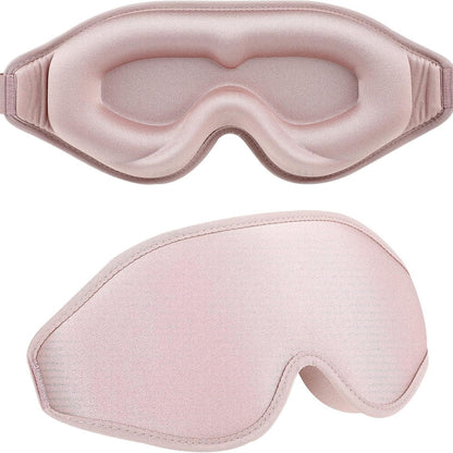 3D Sleep Blackout Eye Mask, Stereo Cut, Does Not Press On The Eyeballs, Fully Blackout, Adjustable And Breathable Sleep Mask