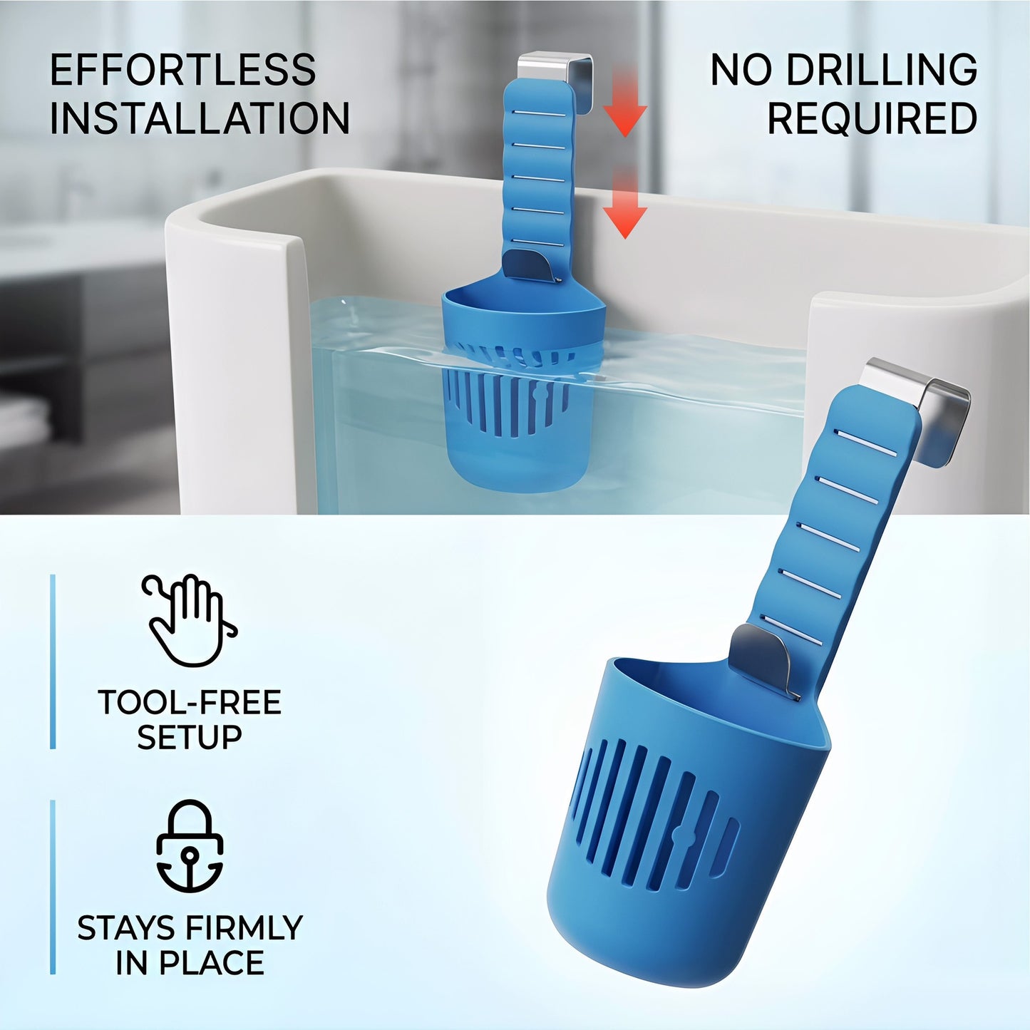 Tank Cleaning Tablet Holder Toilet Tank Cleaning Tablet Holder